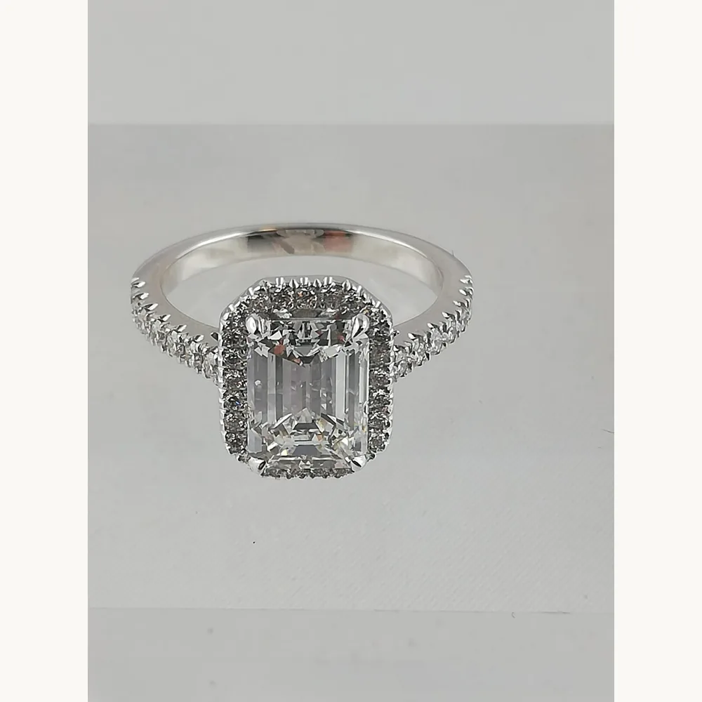 Engagement ring prepared for private review in Jerusalem